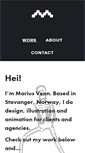 Mobile Screenshot of mariusvenn.net