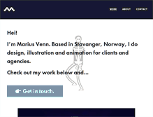 Tablet Screenshot of mariusvenn.net